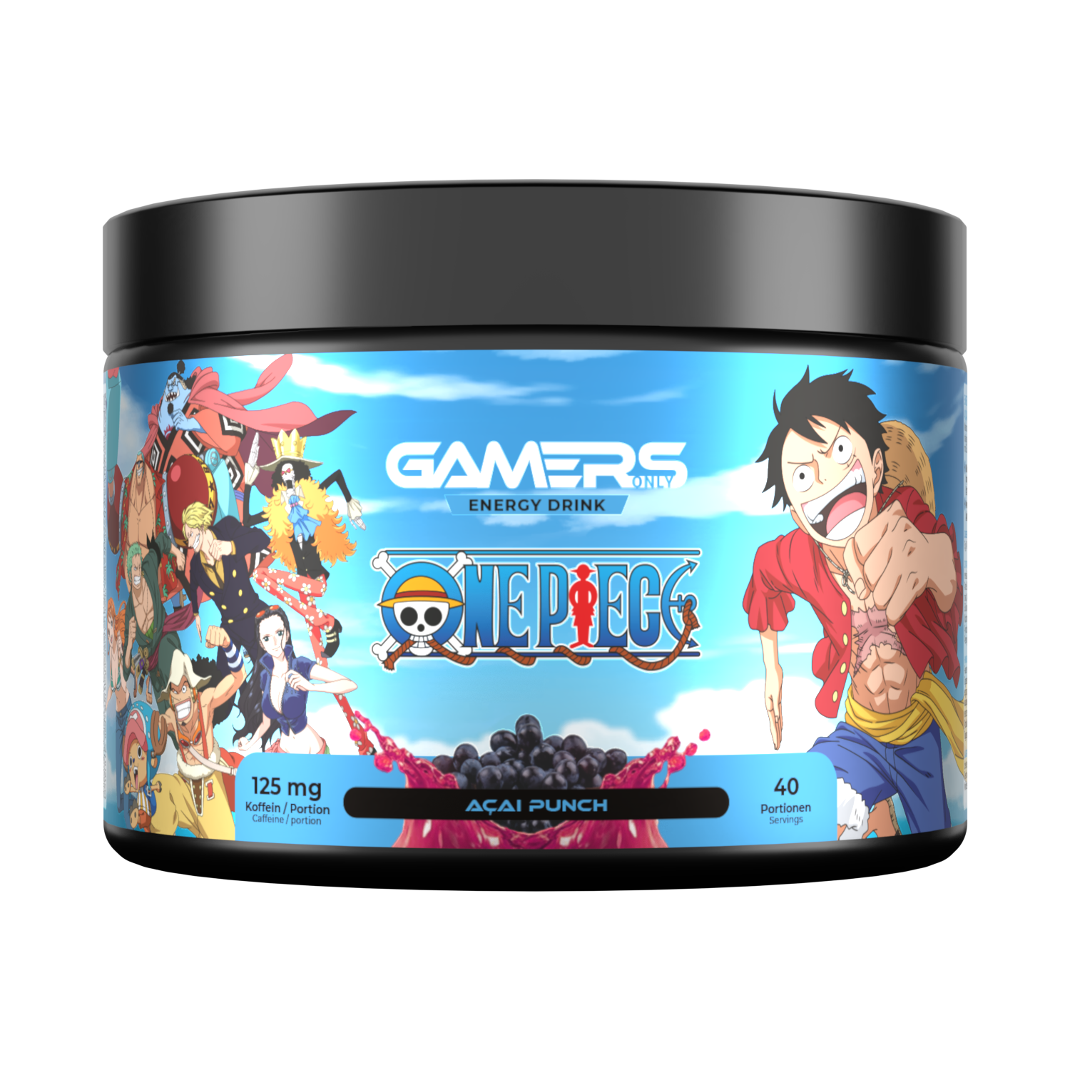 Energy Drink One Piece Acai Punch